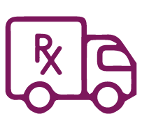 RX delivery truck