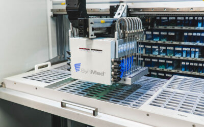 Louis & Clark Unveils High-Speed, Vial Filling Robot